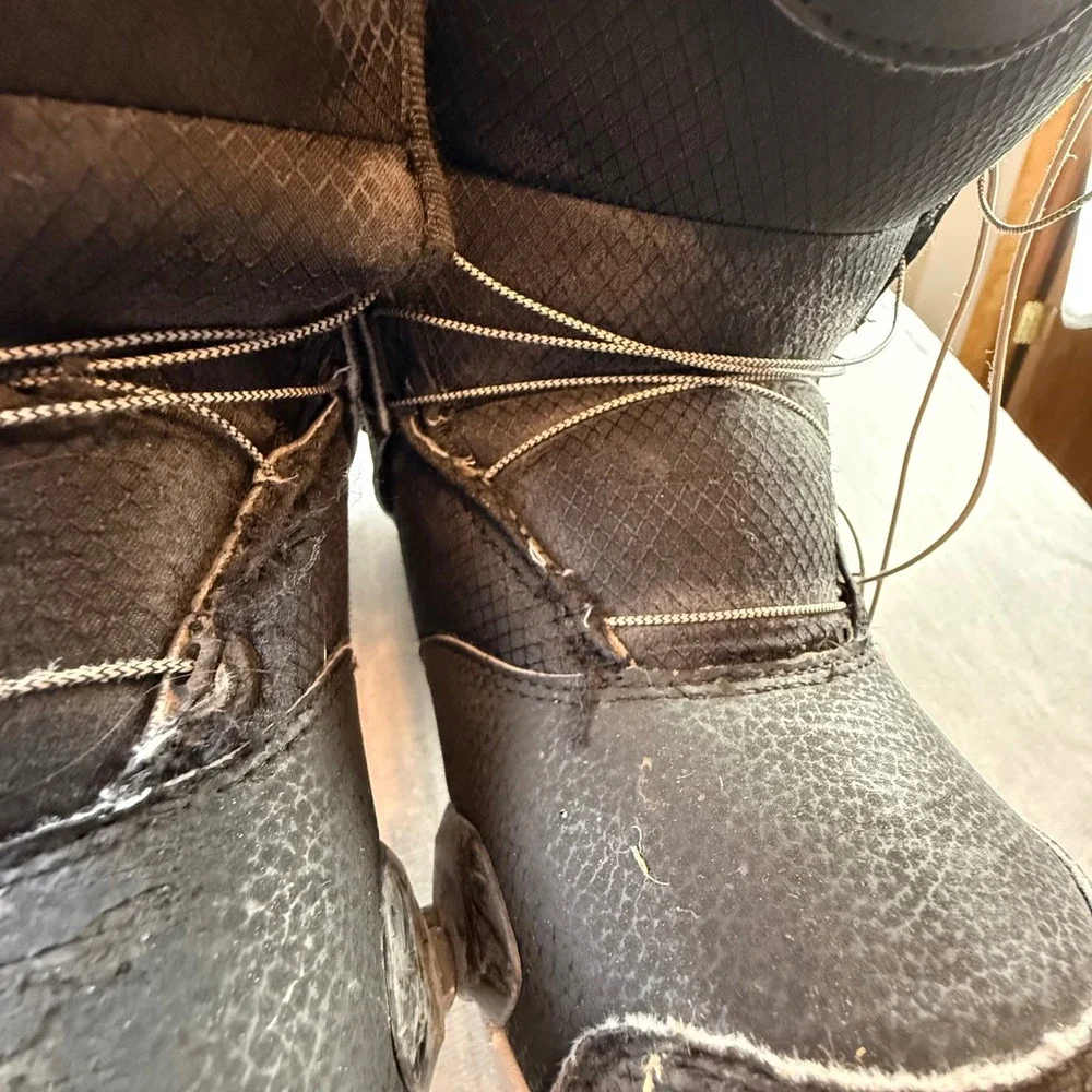 Burton Zipline Step On Kids‎ Snowboard Boots Black Size 6K BOA 20320101